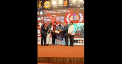 കർണാടക ഫിലിം ഫെസ്റ്റിവലിൽ എം.എ.നിഷാദ് മികച്ച നടൻ.