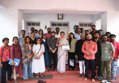 സുഹാസിനി മണിരത്‌നം വീണ്ടും മലയാളത്തിൽ “അഞ്ചാം പ്രമാണം” കൊടുങ്ങല്ലൂരിൽ ആരംഭിച്ചു