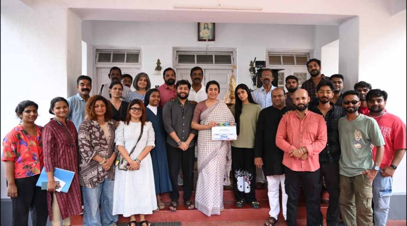 സുഹാസിനി മണിരത്‌നം വീണ്ടും മലയാളത്തിൽ “അഞ്ചാം പ്രമാണം” കൊടുങ്ങല്ലൂരിൽ ആരംഭിച്ചു